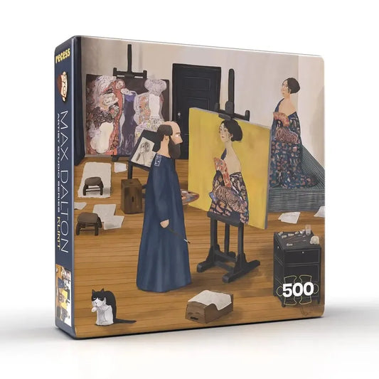 Klimt by Max Dalton 500 Piece Jigsaw Puzzle Recess