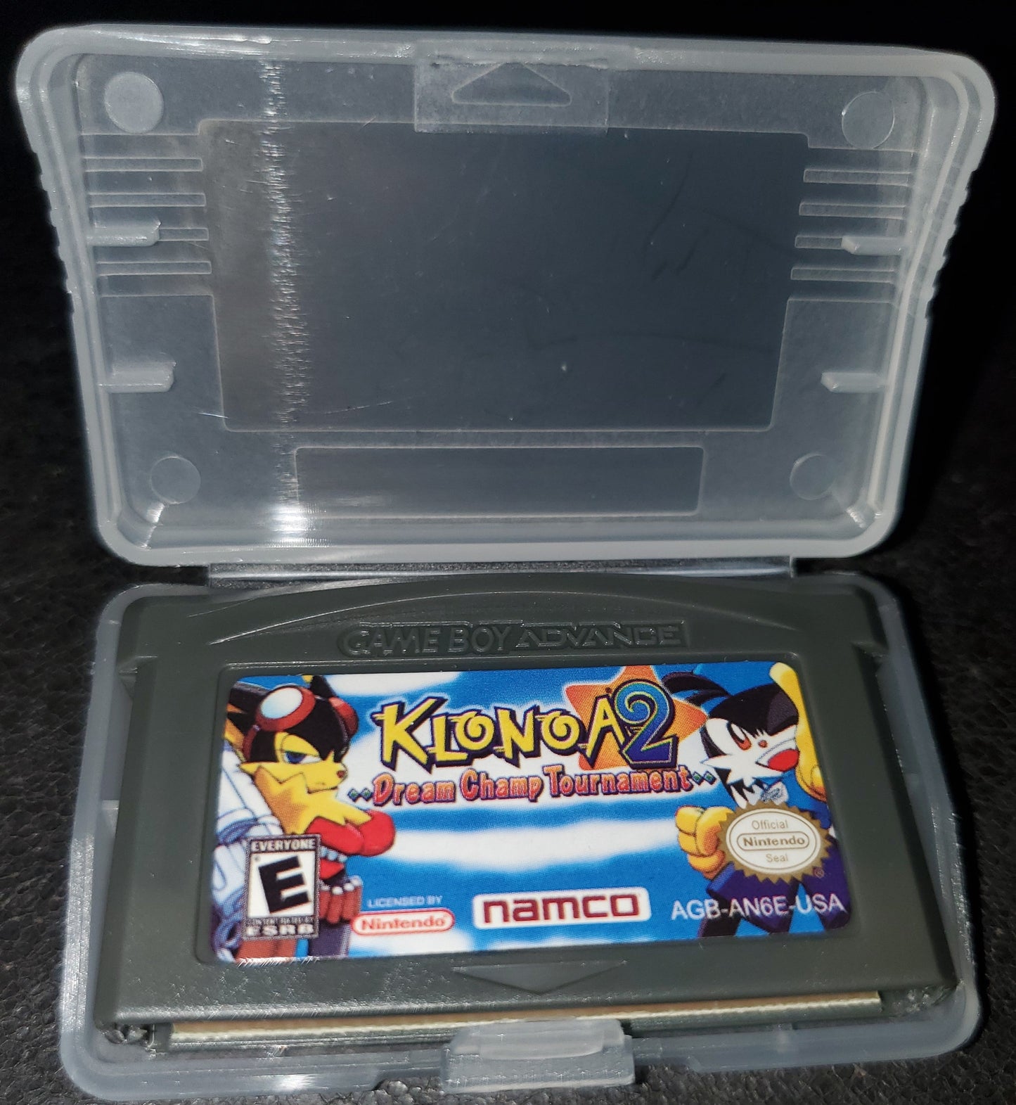 Klonoa 2 Dream Champ Tournament GBA Video Game Boy Advance 2005