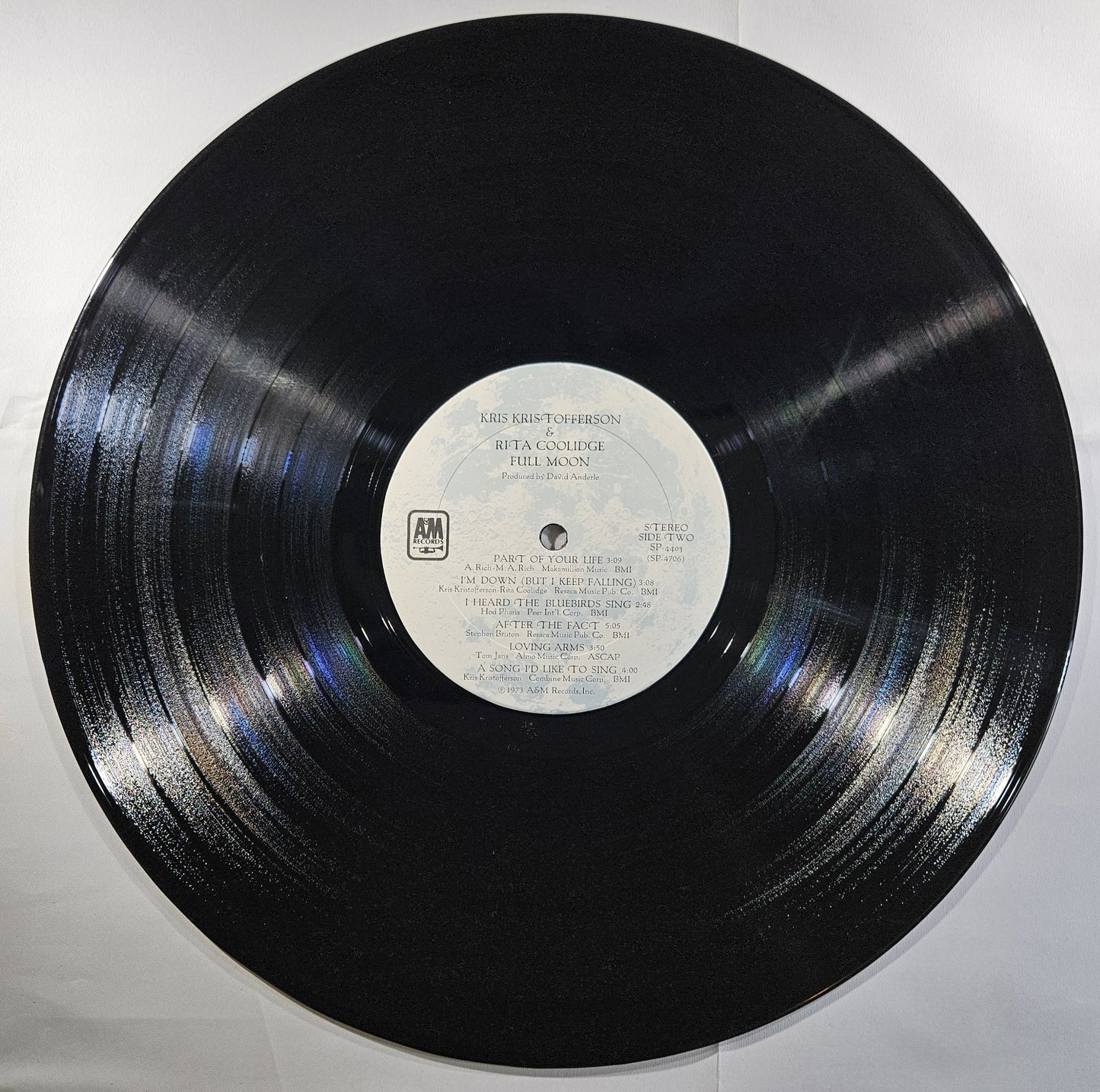 Kris & Rita - Full Moon [1973 Santa Maria Pressing] [Used Vinyl Record LP]