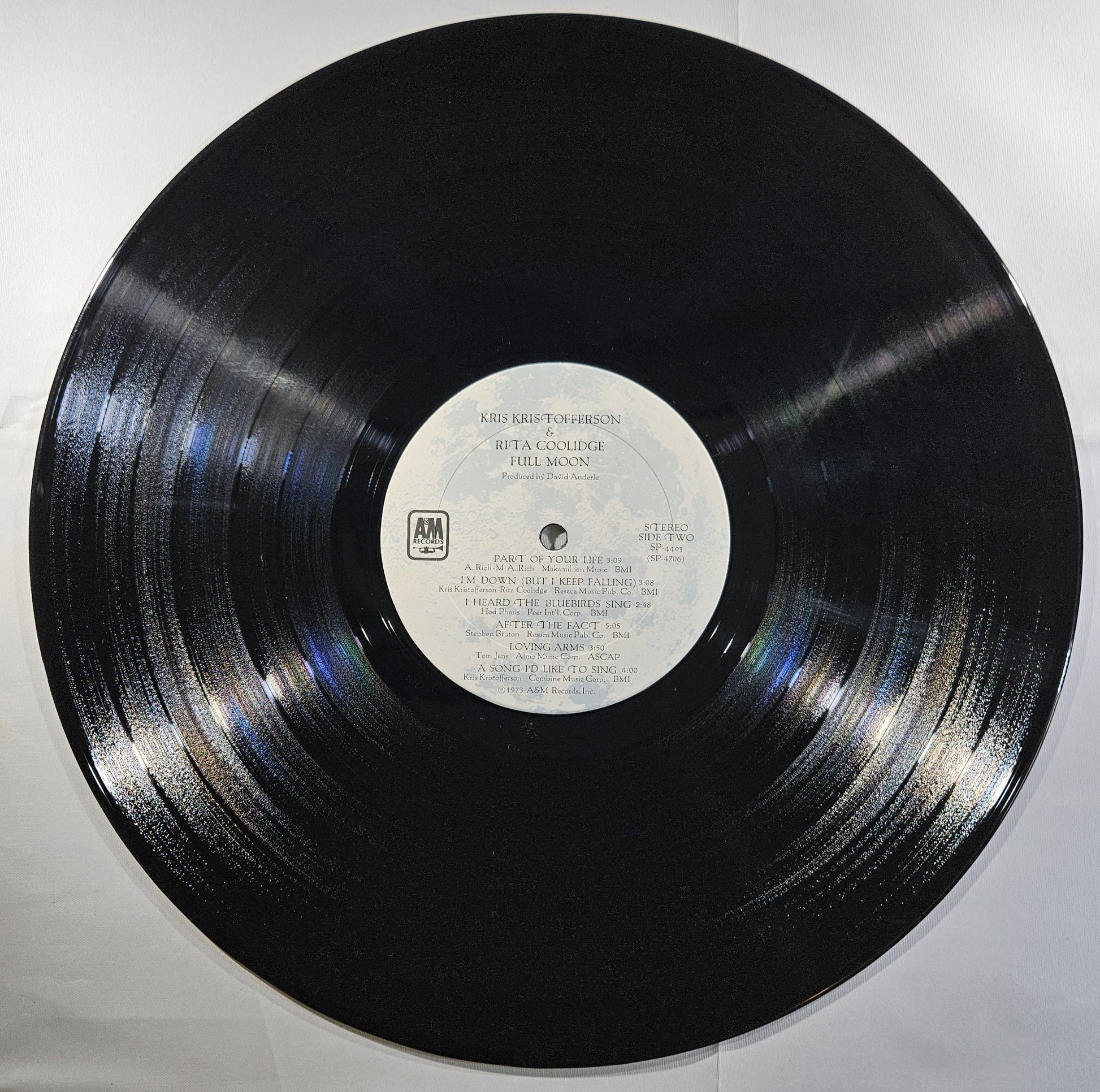 Kris & Rita - Full Moon [1973 Santa Maria Pressing] [Used Vinyl Record LP]