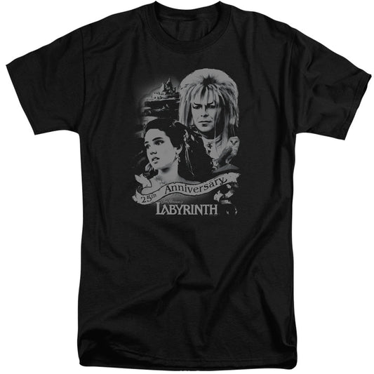Labyrinth Anniversary Mens Tall T Shirt Black Officially Licensed