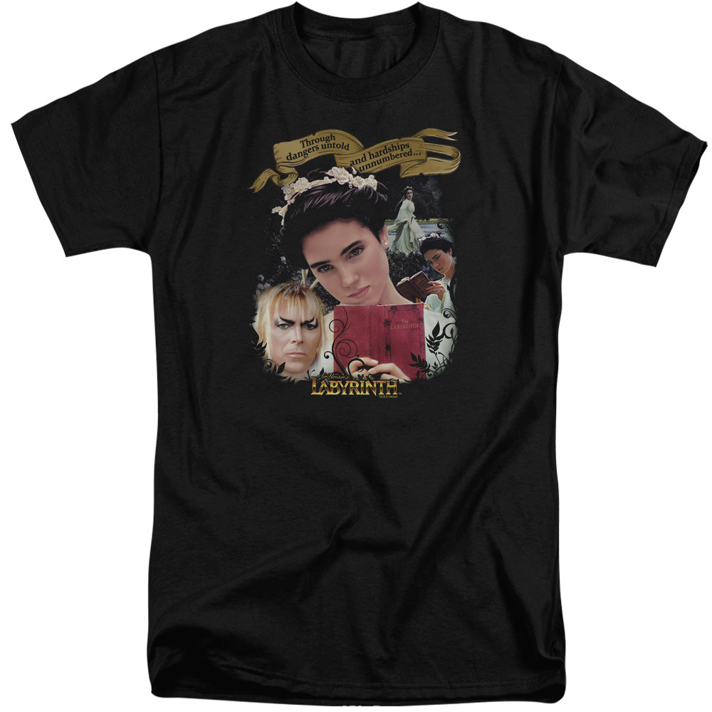 Labyrinth Dangers Untold Mens Tall T Shirt Black Officially Licensed