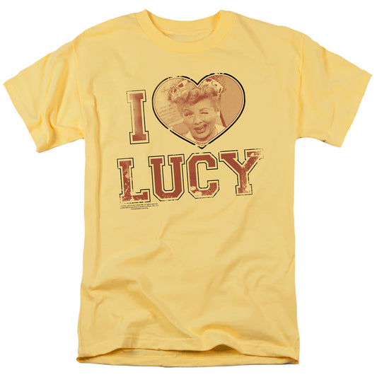 I Love Lucy I Heart Lucy Mens T Shirt Banana Officially Licensed