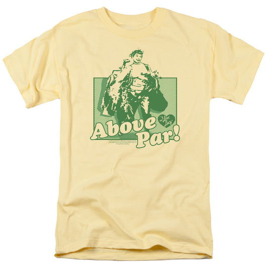 I Love Lucy Above Par Mens T Shirt Banana Officially Licensed