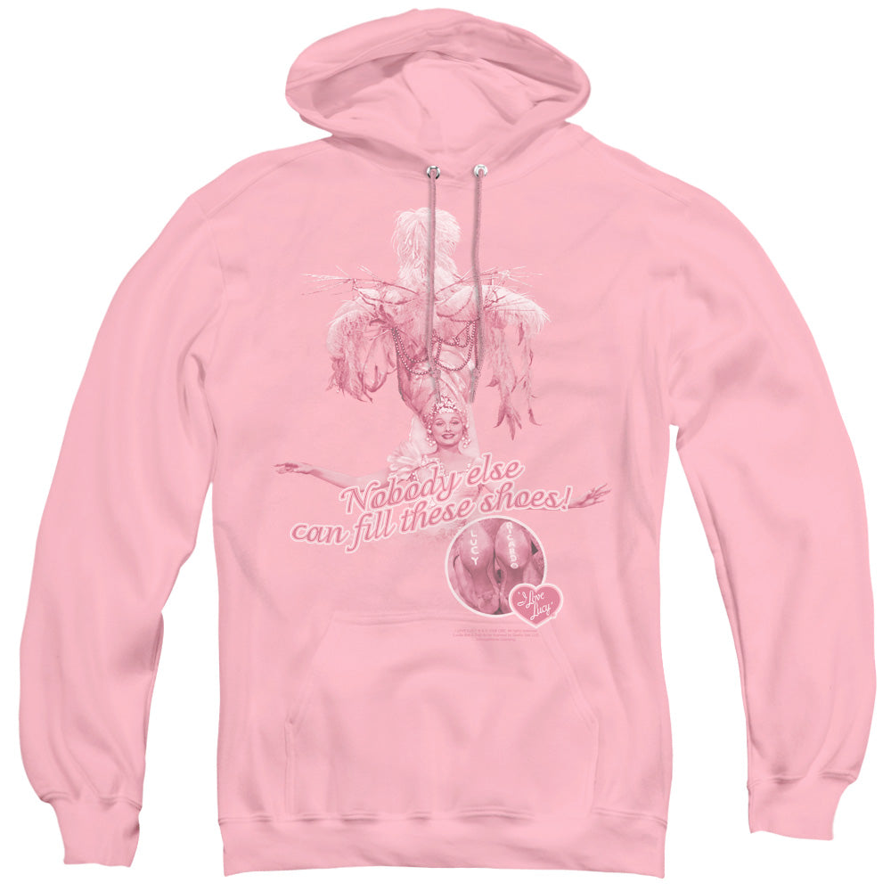 I Love Lucy Nobody Else Mens Hoodie Pink Officially Licensed