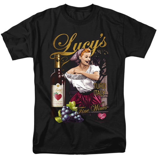 I Love Lucy Bitter Grapes Mens T Shirt Black Officially Licensed