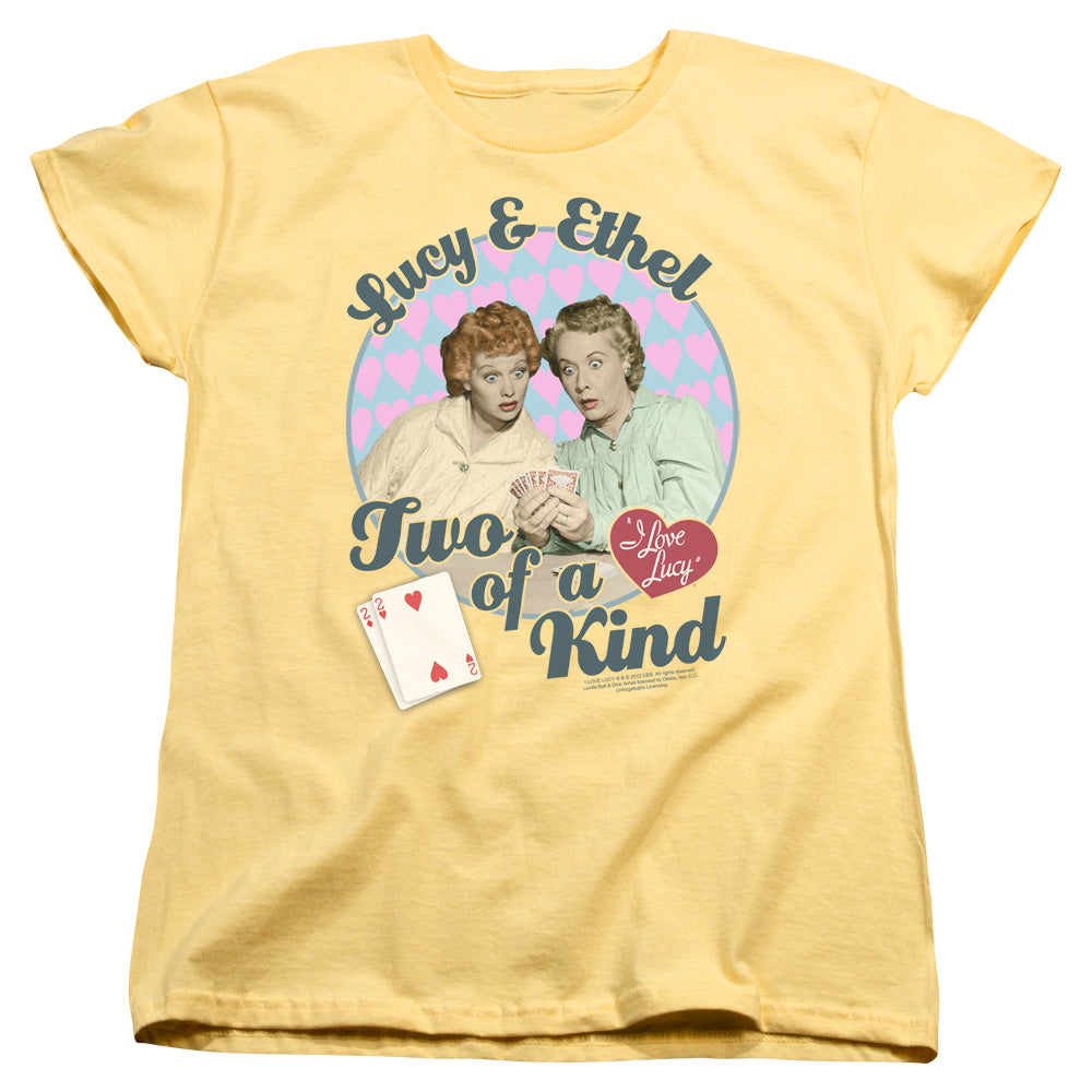 I Love Lucy Two of a Kind Womens T Shirt Banana Officially Licensed