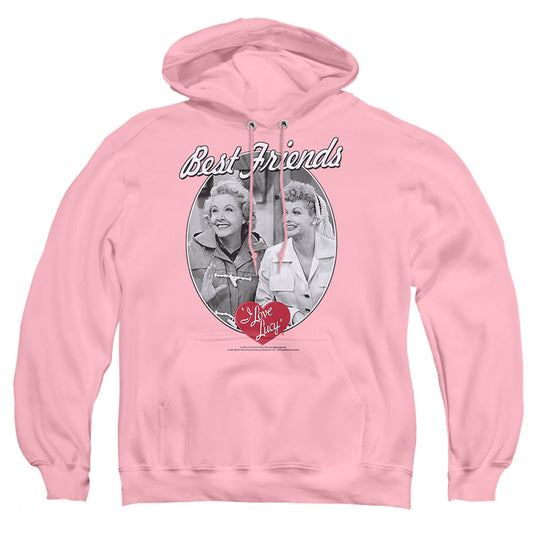 Lucy Best Friends Mens Hoodie Pink Officially Licensed