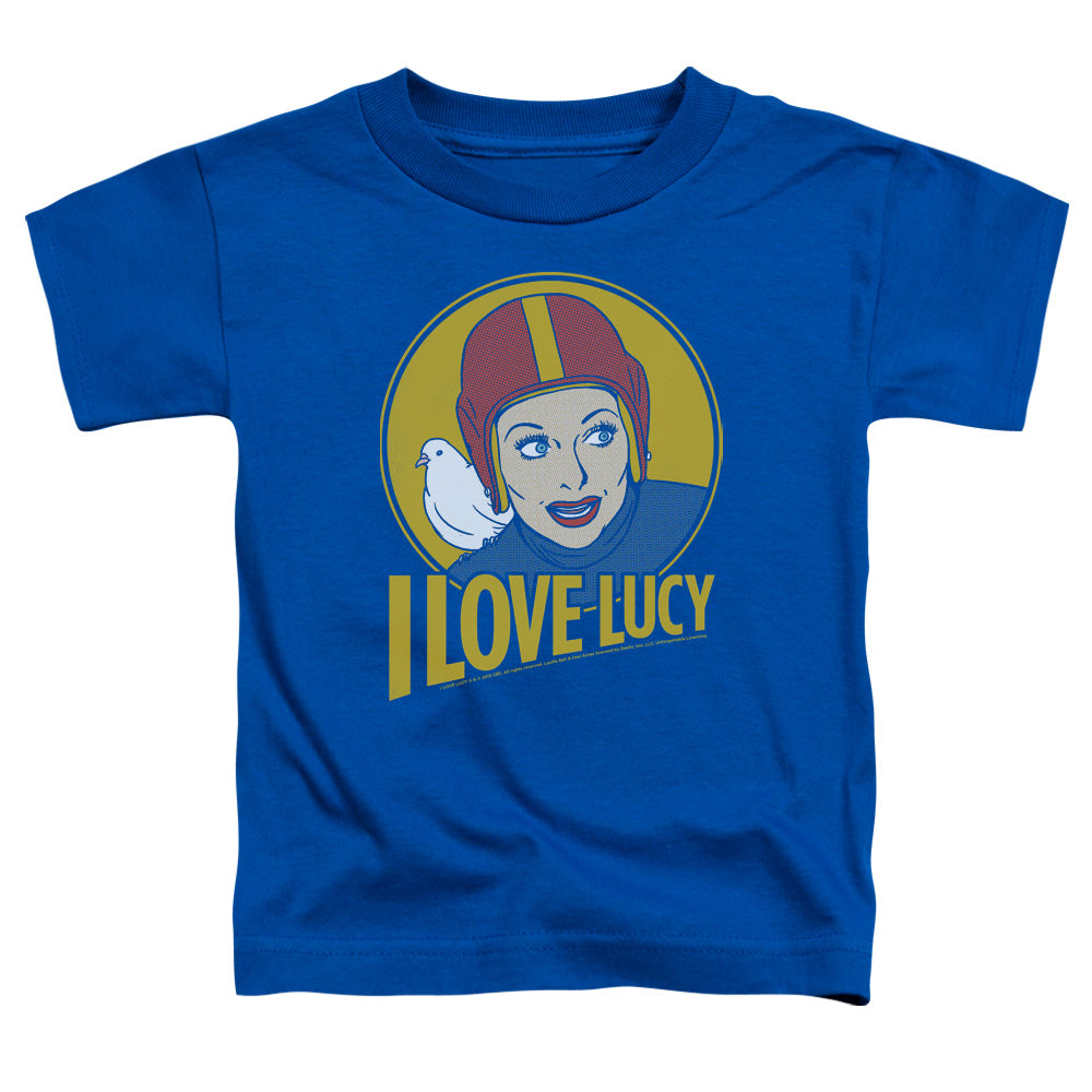 I Love Lucy Lb Super Comic Toddler Kids Youth T Shirt Royal Blue Officially Licensed