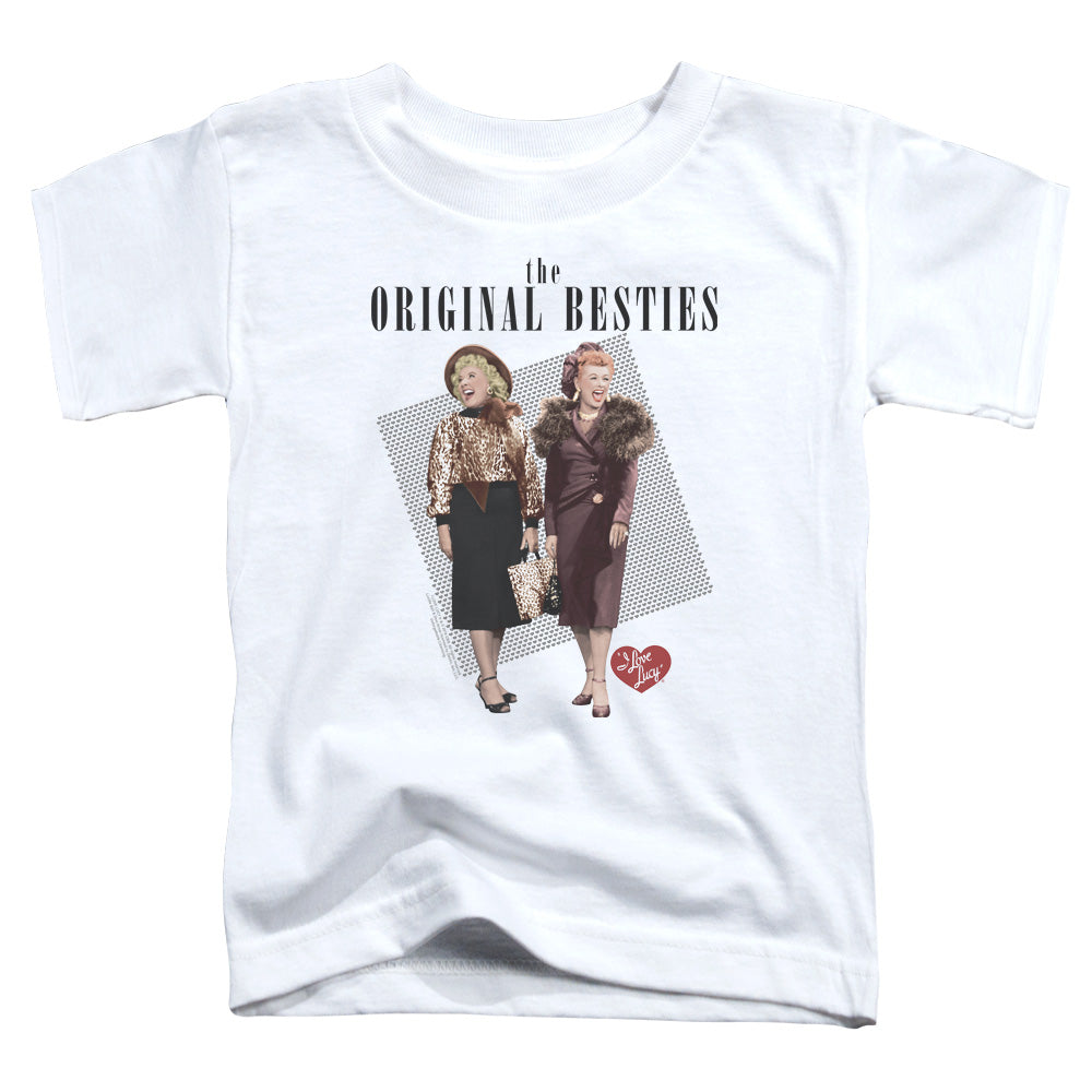I Love Lucy Original Bestie Toddler Kids Youth T Shirt White Officially Licensed