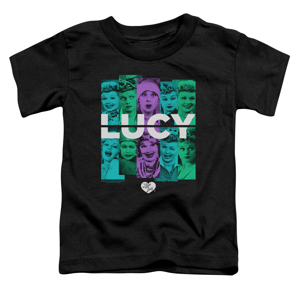 I Love Lucy Shades of Lucy Toddler Kids Youth T Shirt Black Officially Licensed