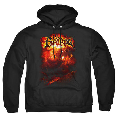 Lord Of The Rings Balrog Mens Hoodie Black