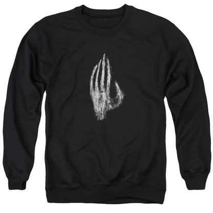 Lord Of The Rings Hand Of Saruman Mens Crewneck Sweatshirt Black