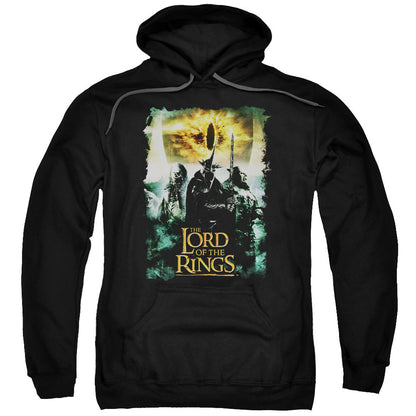 Lord Of The Ringsd Of The Rings Villain Group Mens Hoodie Black Officially Licensed