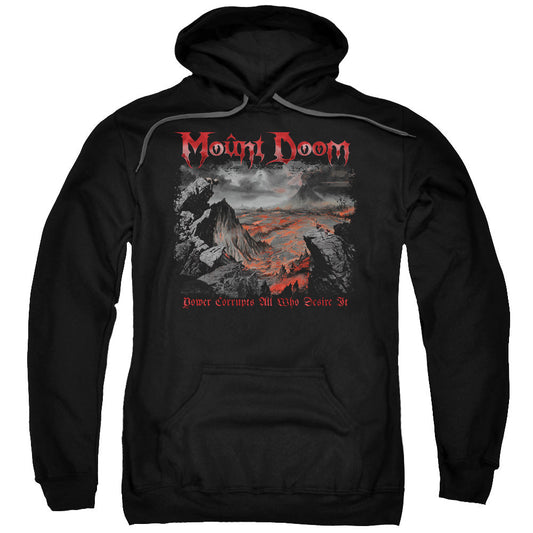 Lord Of The Ringsd Of The Rings Power Corrupts Mens Hoodie Black Officially Licensed