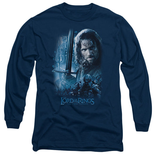 Lor King In The Making Mens Long Sleeve Shirt Navy Officially Licensed