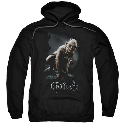 Lord Of The Rings Gollum Mens Hoodie Black