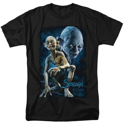Lord Of The Rings Smeagol Mens T Shirt Black Officially Licensed