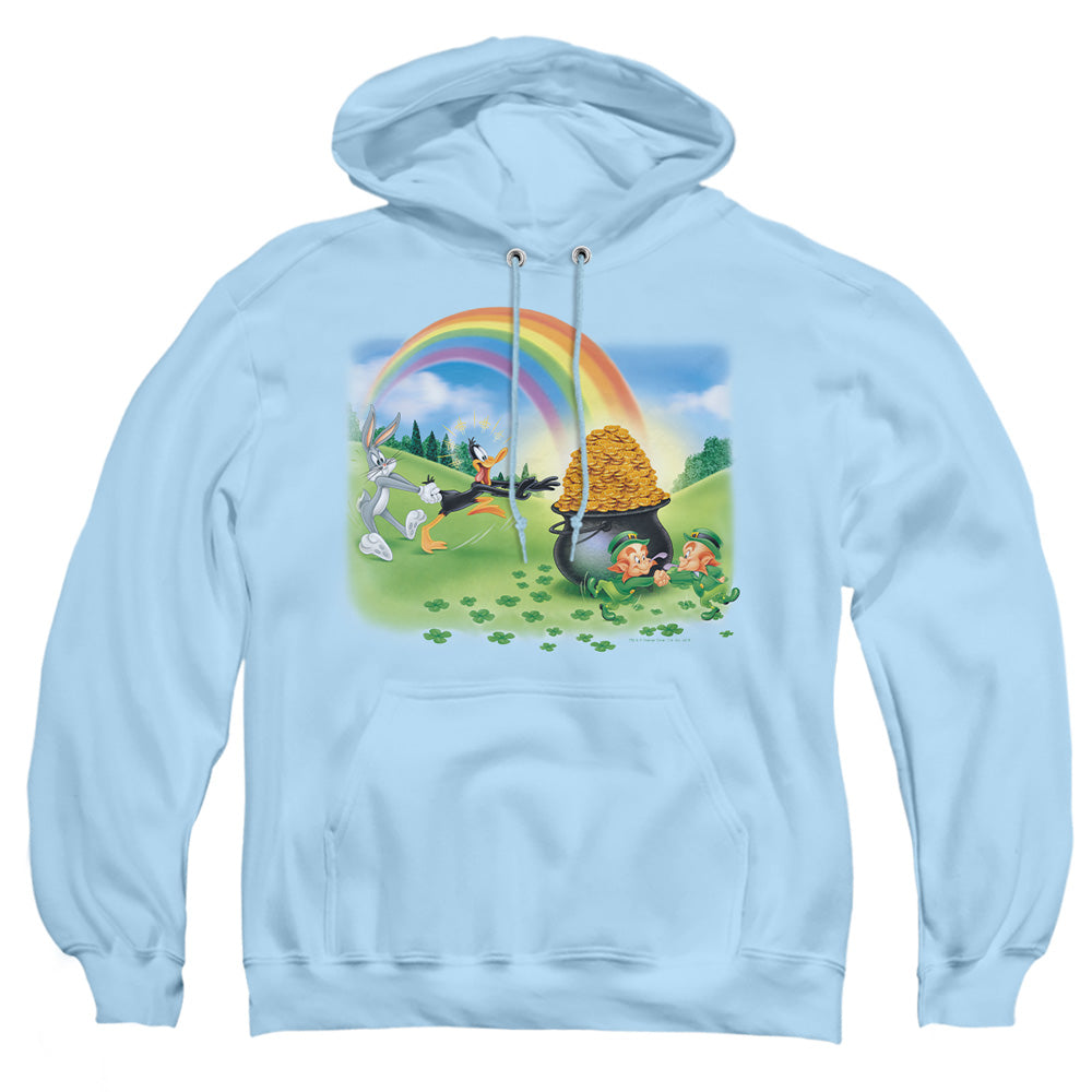 Looney Tunes Mine Mine Mine Mens Hoodie Light Blue Officially Licensed