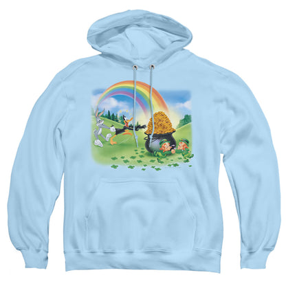 Looney Tunes Mine Mine Mine Mens Hoodie Light Blue Officially Licensed