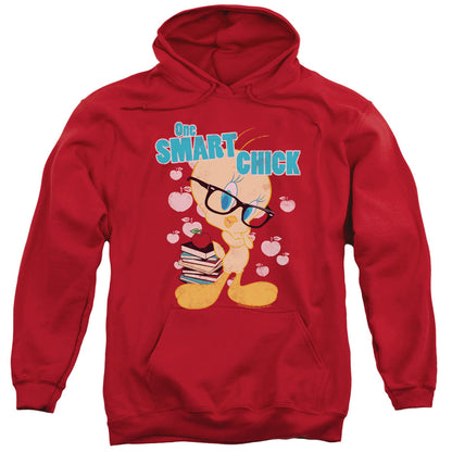 Looney Tunes One Art Chick Mens Hoodie Red Officially Licensed