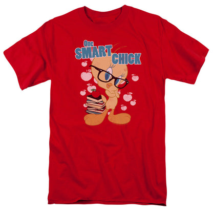 Looney Tunes One Art Chick Mens T Shirt Red Officially Licensed