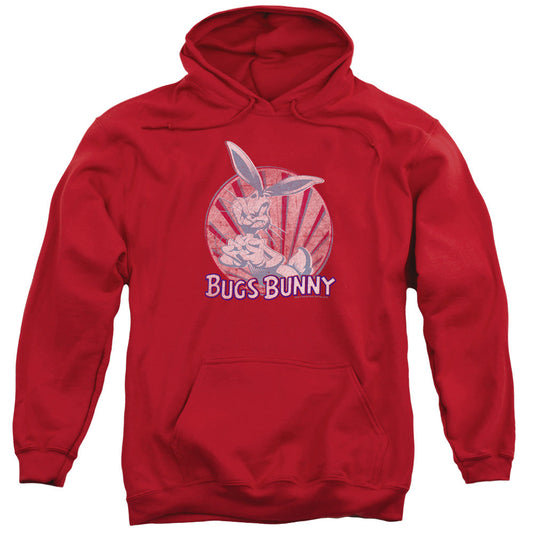 Looney Tunes Wishful Thinking Mens Hoodie Red Officially Licensed