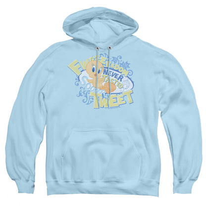 Looney Tunes Fweedom Mens Hoodie Light Blue Officially Licensed