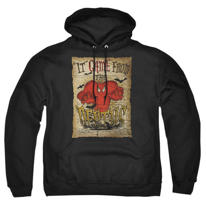 Looney Tunes The Depths Mens Hoodie Black Officially Licensed