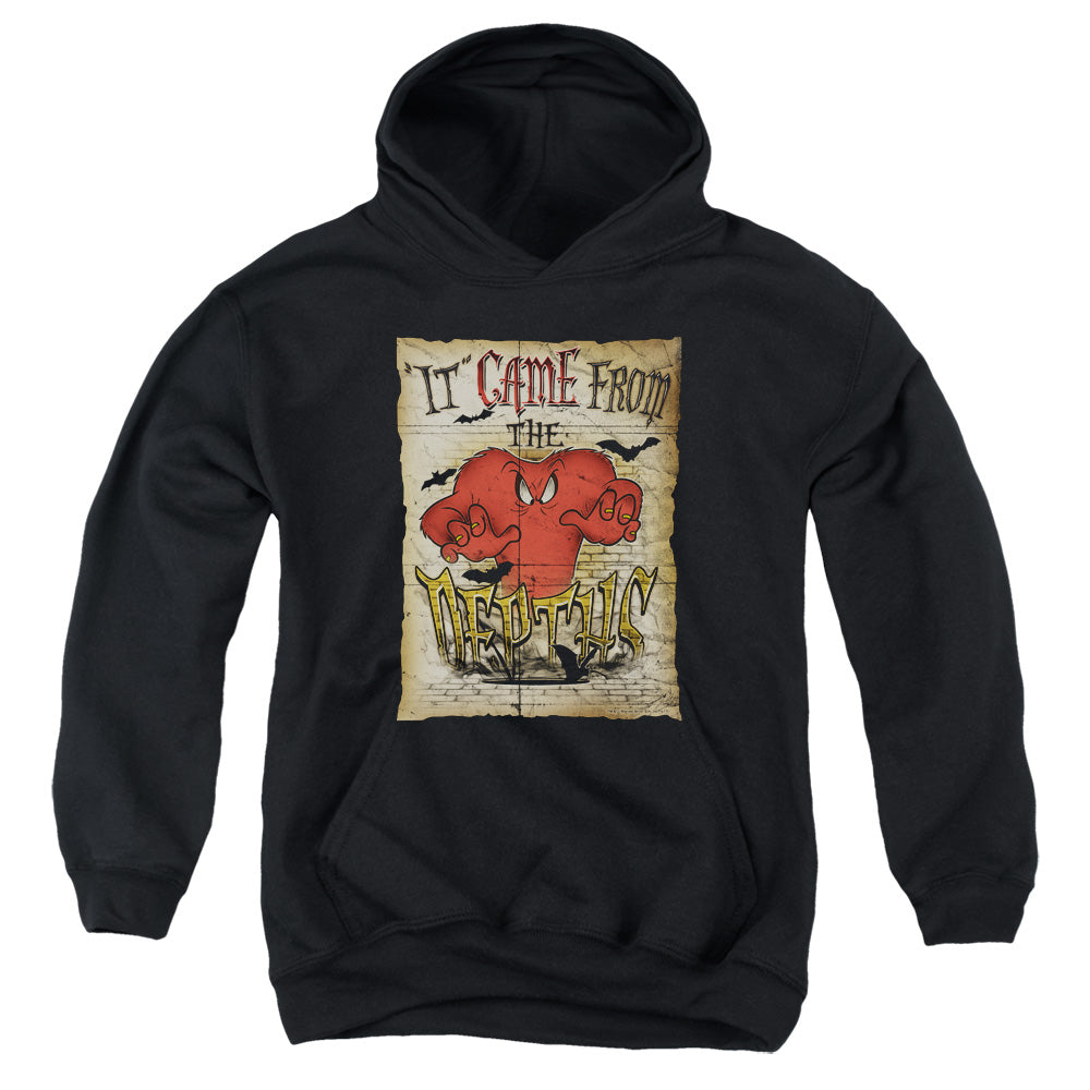 Looney Tunes the Depths Kids Youth Hoodie Black Officially Licensed
