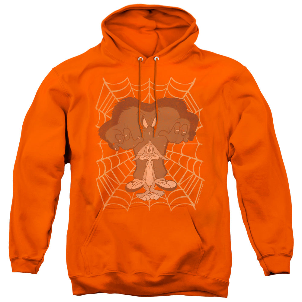 Looney Tunes Being Watched Mens Hoodie Orange Officially Licensed