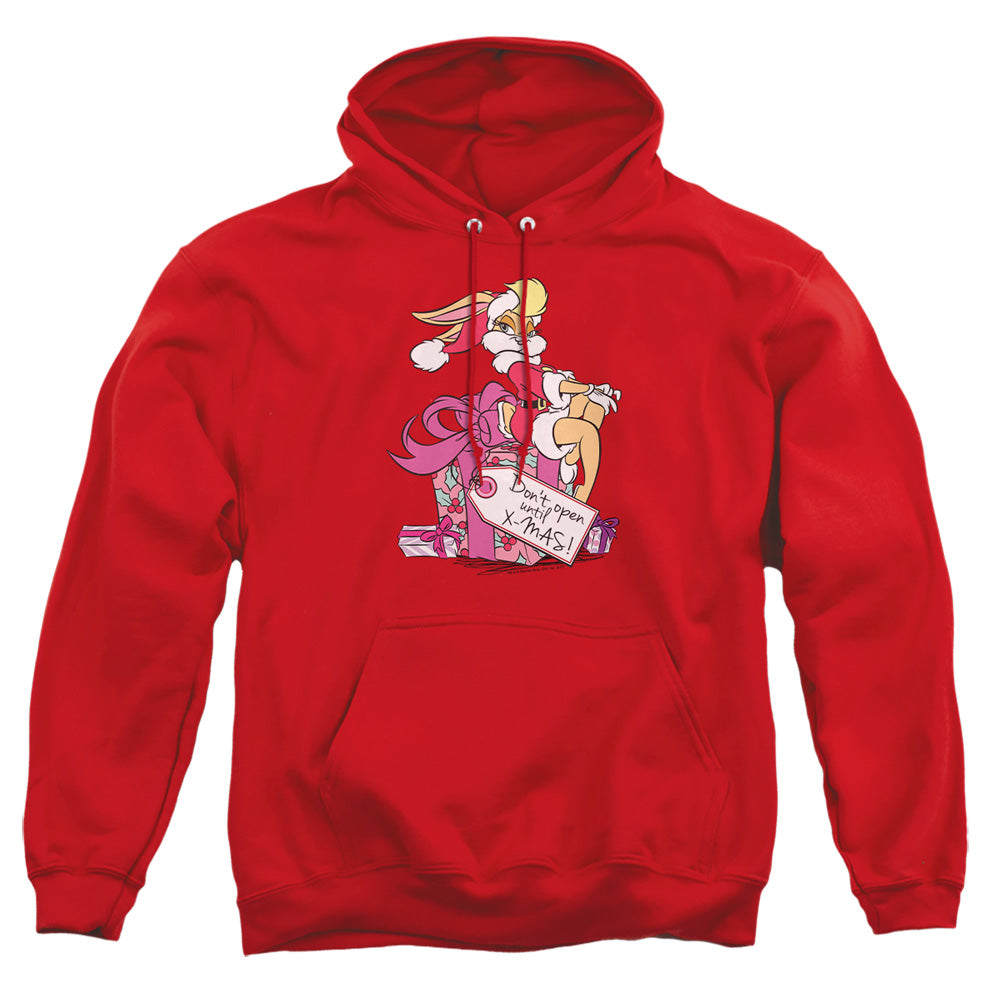 Looney Tunes Lola Present Mens Hoodie Red Officially Licensed