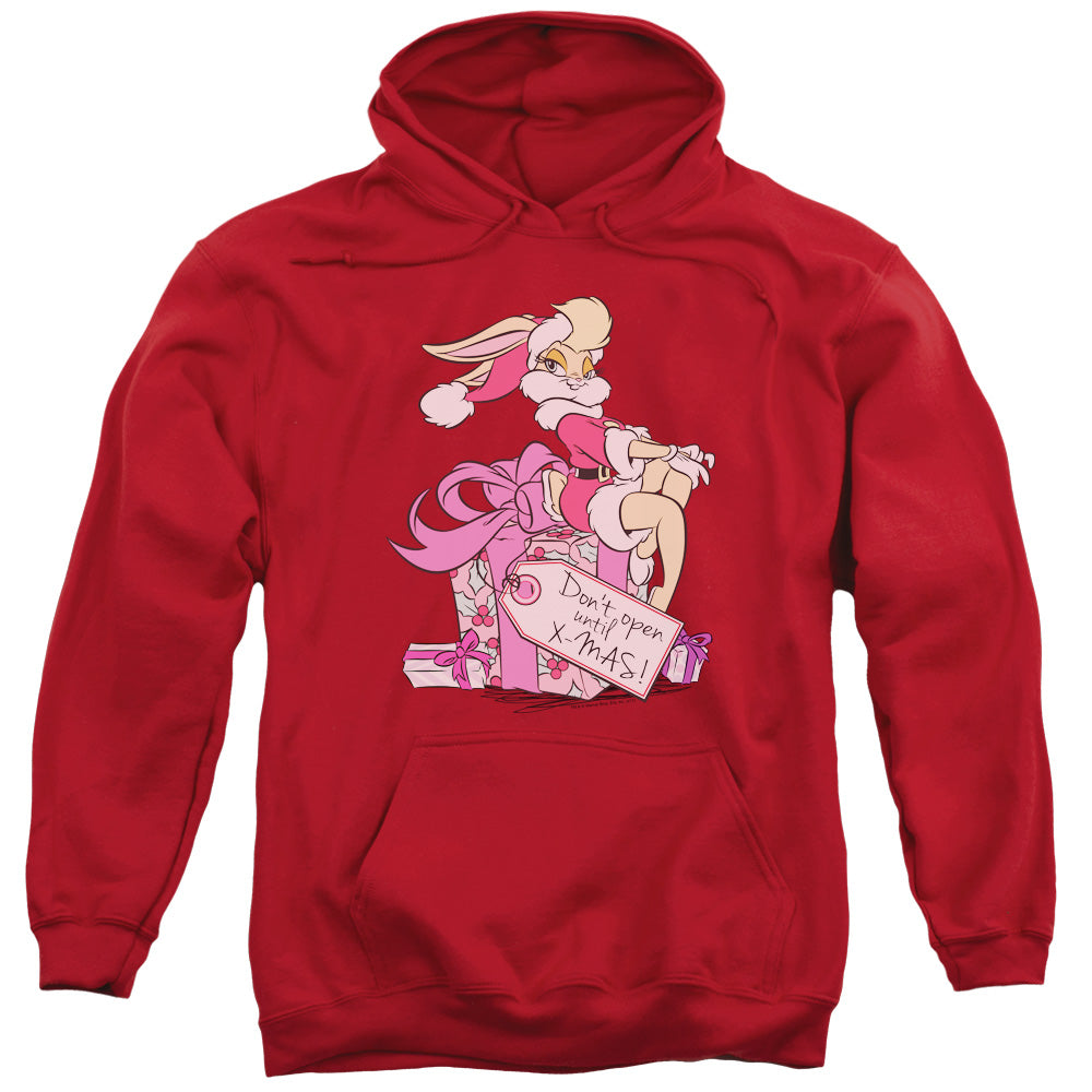 Looney Tunes Lola Present Mens Hoodie Red Officially Licensed