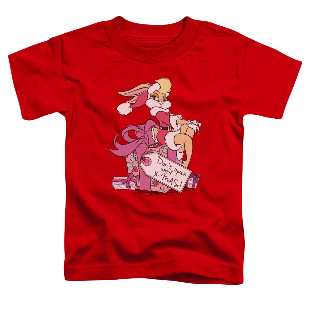 Looney Tunes Lola Present Toddler Kids Youth T Shirt Red Officially Licensed