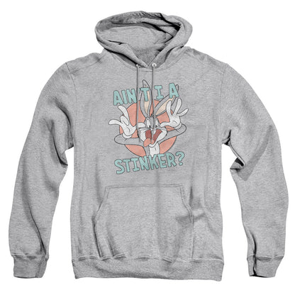 Looney Tunes Aint I A Stinker Mens Hoodie Athletic Heather Officially Licensed