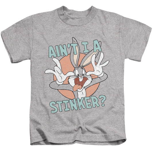 Looney Tunes Aint I a Stinker Juvenile Kids Youth T Shirt Athletic Heather Officially Licensed