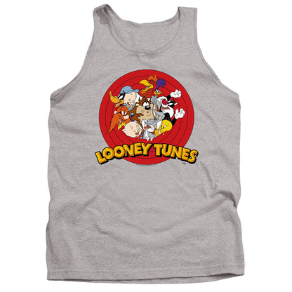 Looney Tunes Group Mens Tank Top Shirt Athletic Heather Officially Licensed