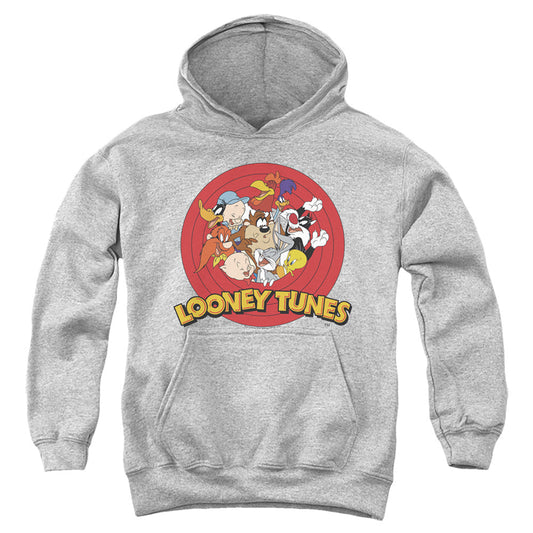 Looney Tunes Group Kids Youth Hoodie Athletic Heather Officially Licensed