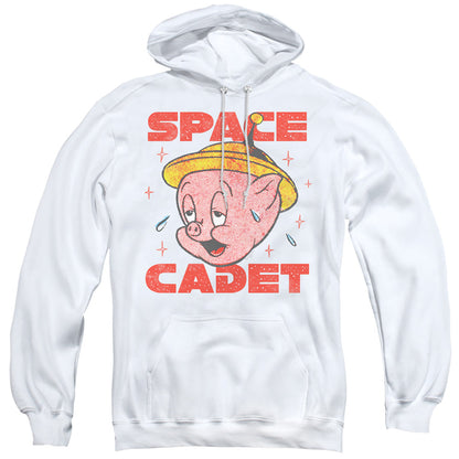 Looney Tunes Space Ghost Mens Hoodie White Officially Licensed