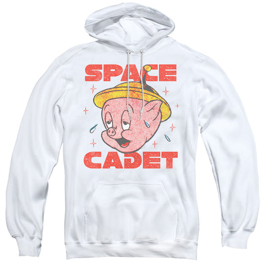Looney Tunes Space Ghost Mens Hoodie White Officially Licensed