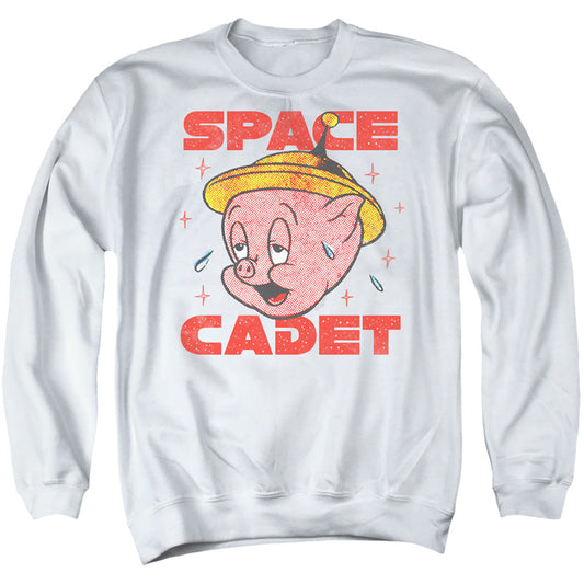 Looney Tunes Space Ghost Mens Crewneck Sweatshirt White Officially Licensed