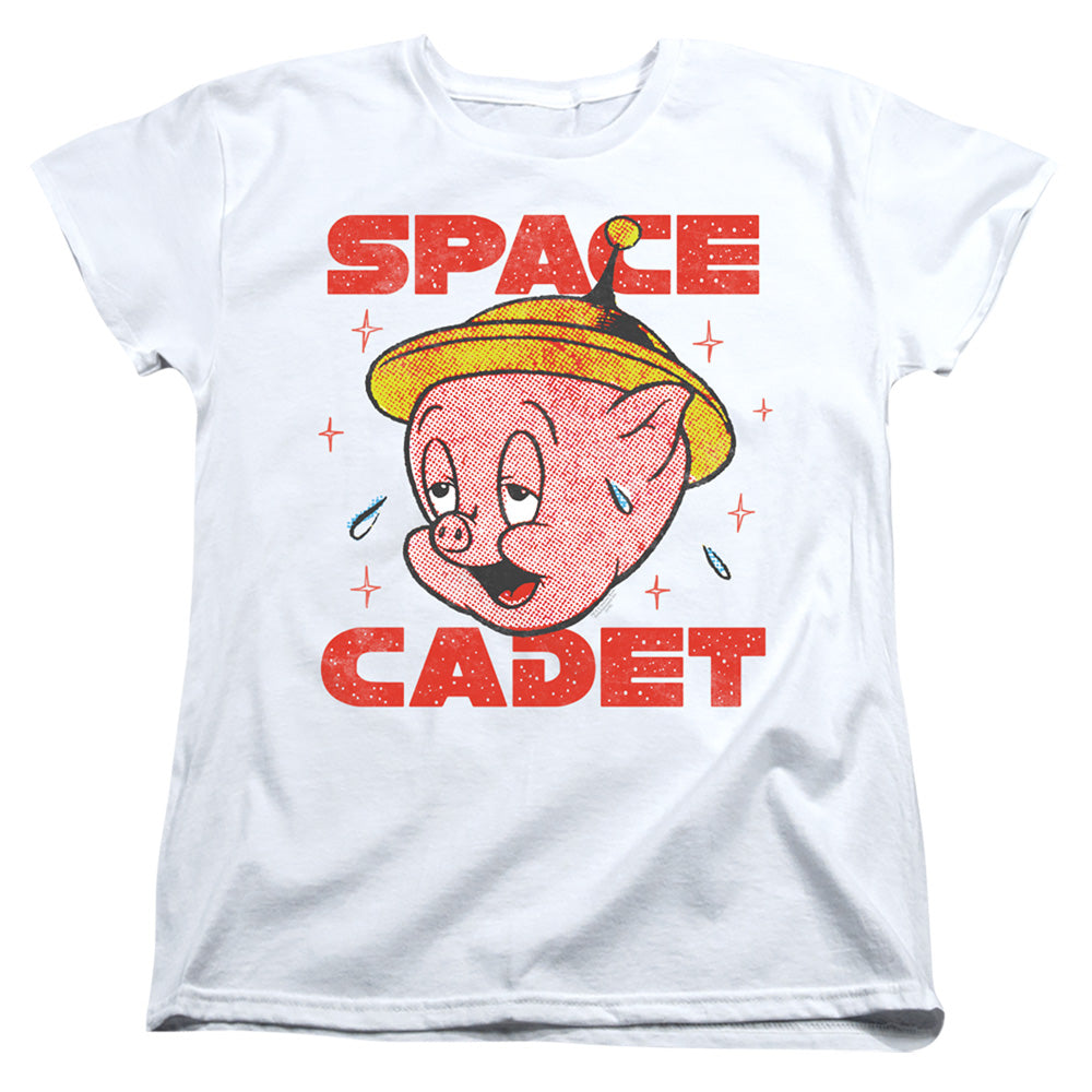 Looney Tunes Space Ghost Womens T Shirt White Officially Licensed