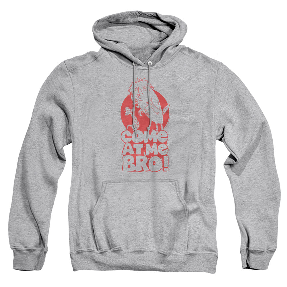 Looney Tunes Come At Me Mens Hoodie Athletic Heather Officially Licensed