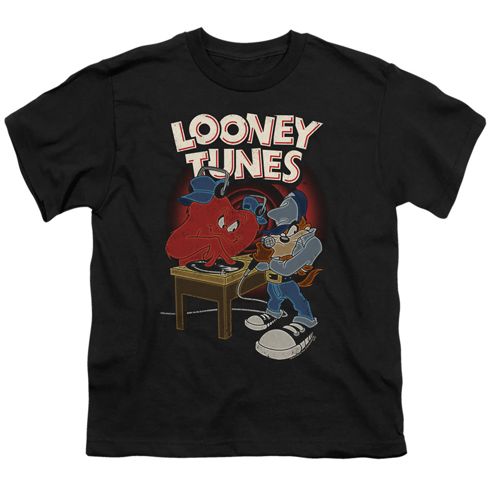 Looney Tunes Dj Looney Tunes Kids Youth T Shirt Black Officially Licensed
