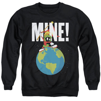 Looney Tunes Mine Mens Crewneck Sweatshirt Black Officially Licensed
