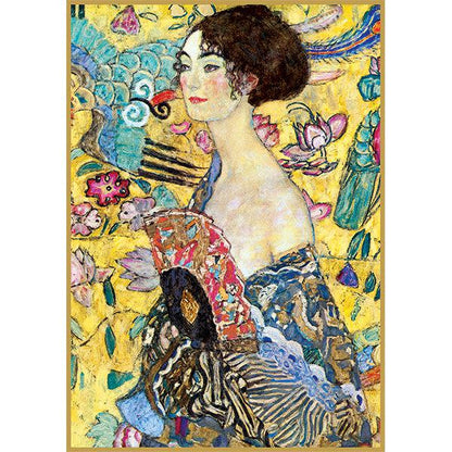 Lady with a Fan 1000 Piece Jigsaw Puzzle Piatnik
