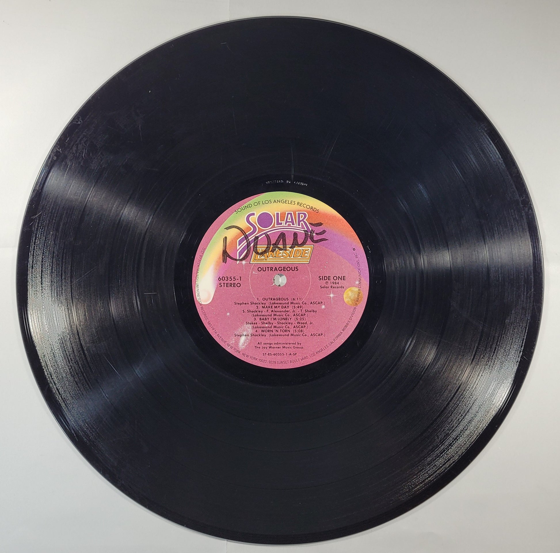 Lakeside - Outrageous [1984 Used Vinyl Record LP]