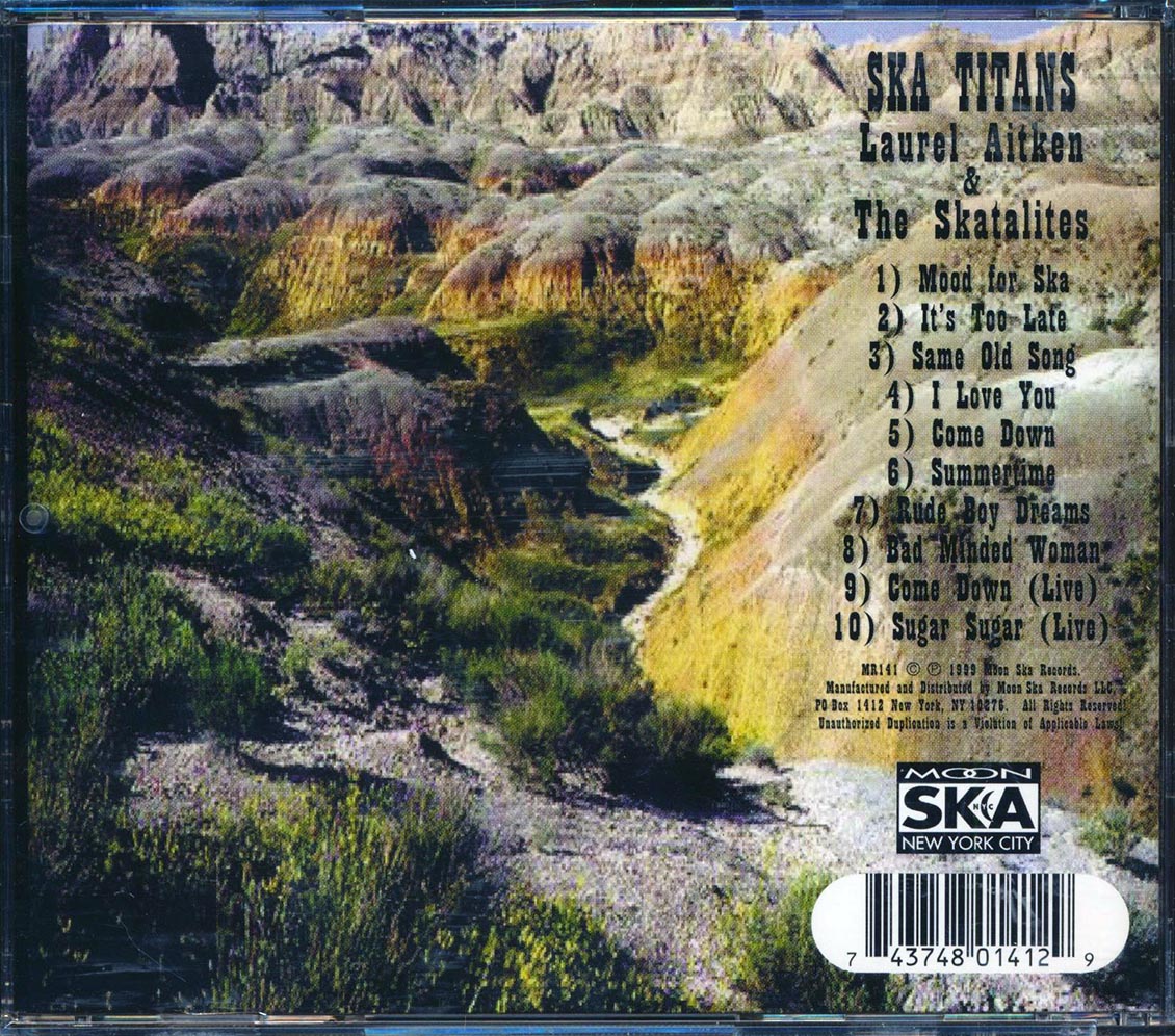 Laurel Aitken & The Skatalites - Ska Titans [1999 New CD]