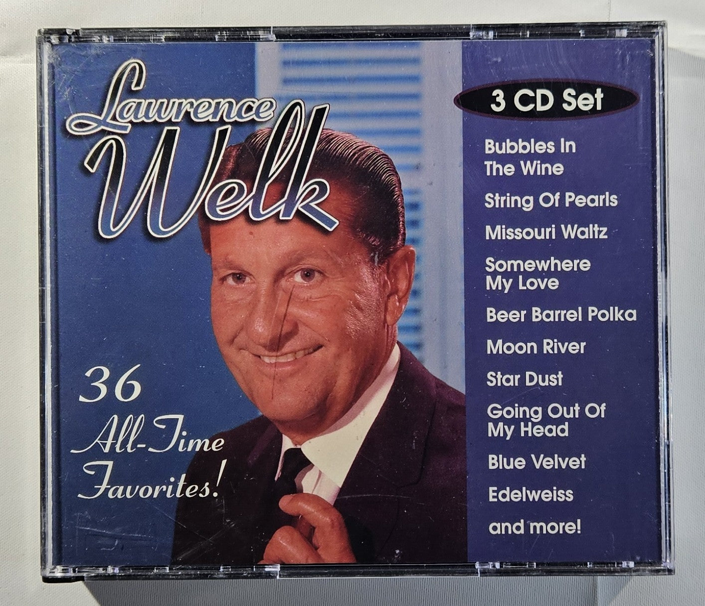 Laurence Welk - 36 All-Time Favorites [1998 Used Triple CD]