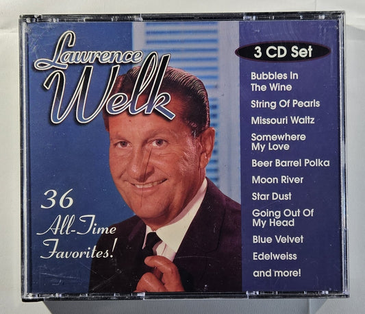 Laurence Welk - 36 All-Time Favorites [1998 Used Triple CD]